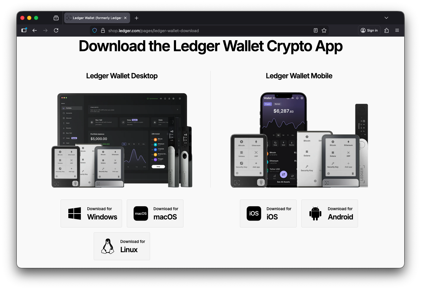 Ledger Wallet