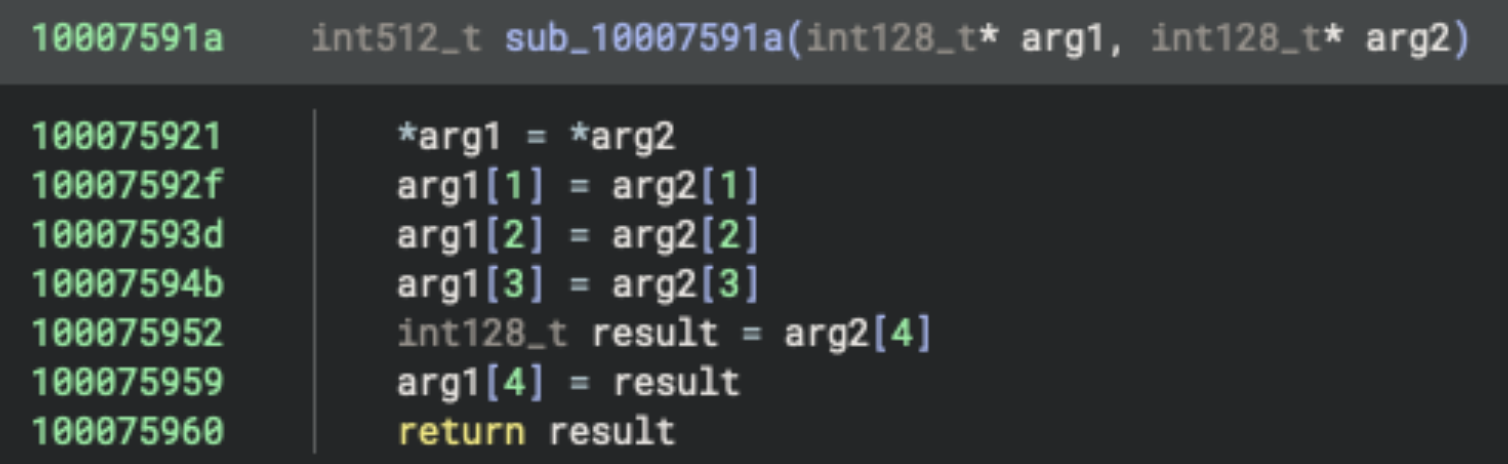 Function Implementation
